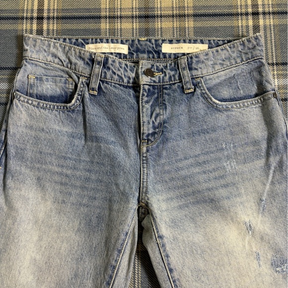 Anthropologie Pilcro Hyphen Jeans Raw Hem Cropped 29 - Picture 10 of 10